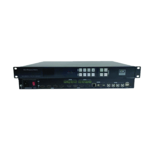 4x4 Seamless Matrix, Video Wall Controller & KVM Switch with Multiview and Scaler - AMPD-0404K6G